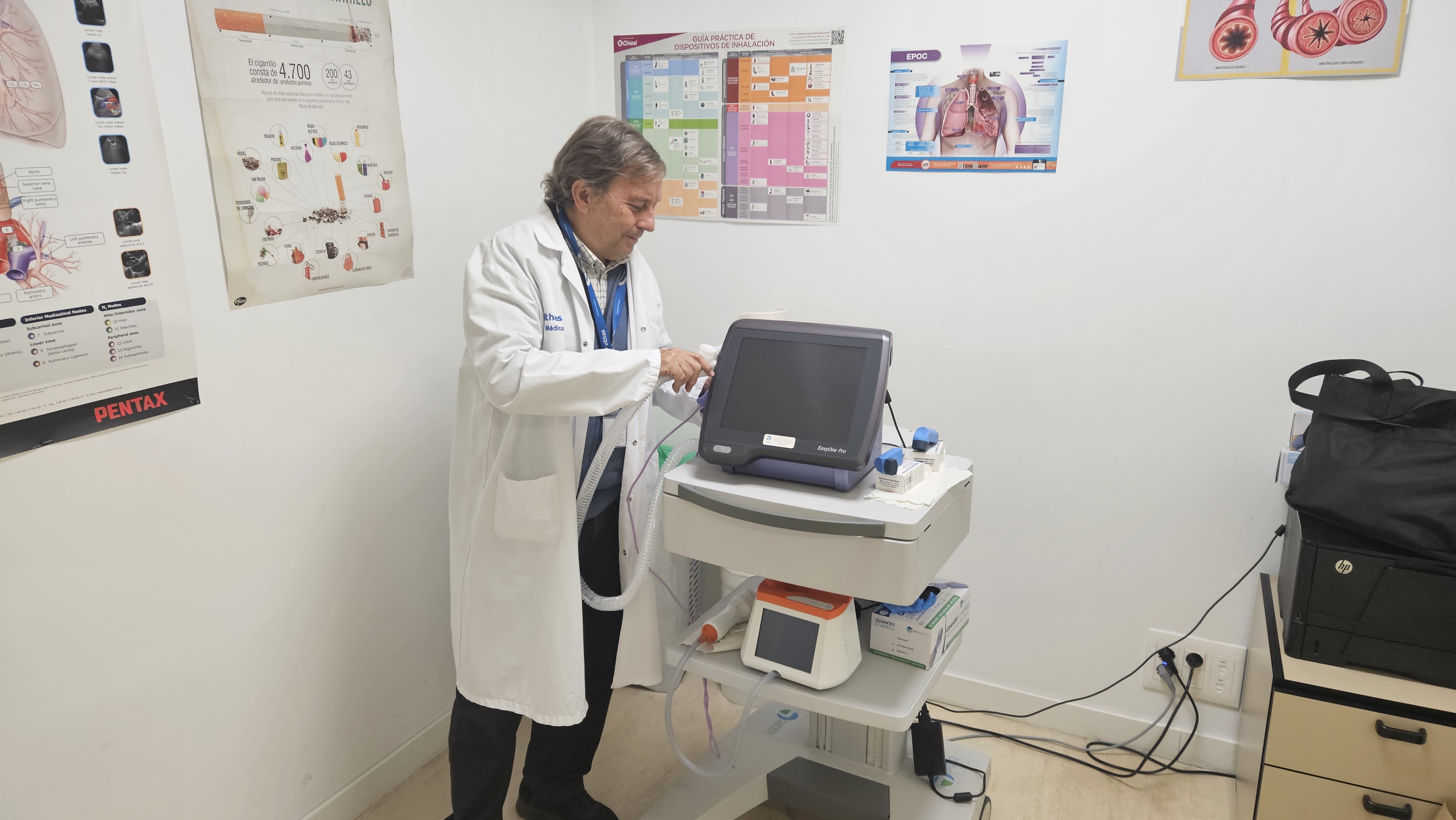 Vithas Madrid Arturo Soria atiende a más de 6.000 pacientes con enfermedades respiratorias cada año y alerta del infradiagnóstico de la EPOC