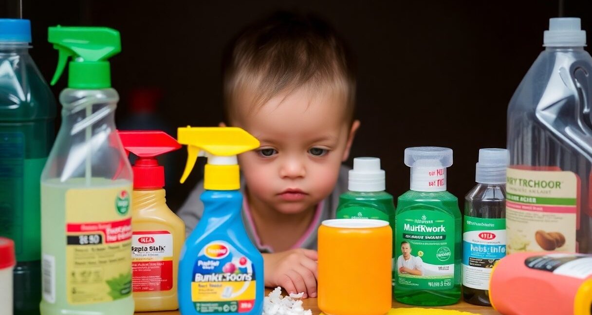 Primeros auxilios ante intoxicaciones y envenenamientos en niños