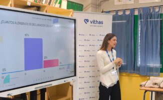 Vithas Sevilla forma a más de 120 estudiantes en nutrición y salud mental en el marco del programa Vithas Aula Salud Colegios
