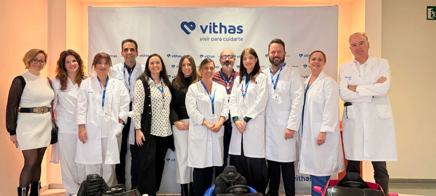 Un regalo de Navidad para los pequeños pacientes de Vithas Almería