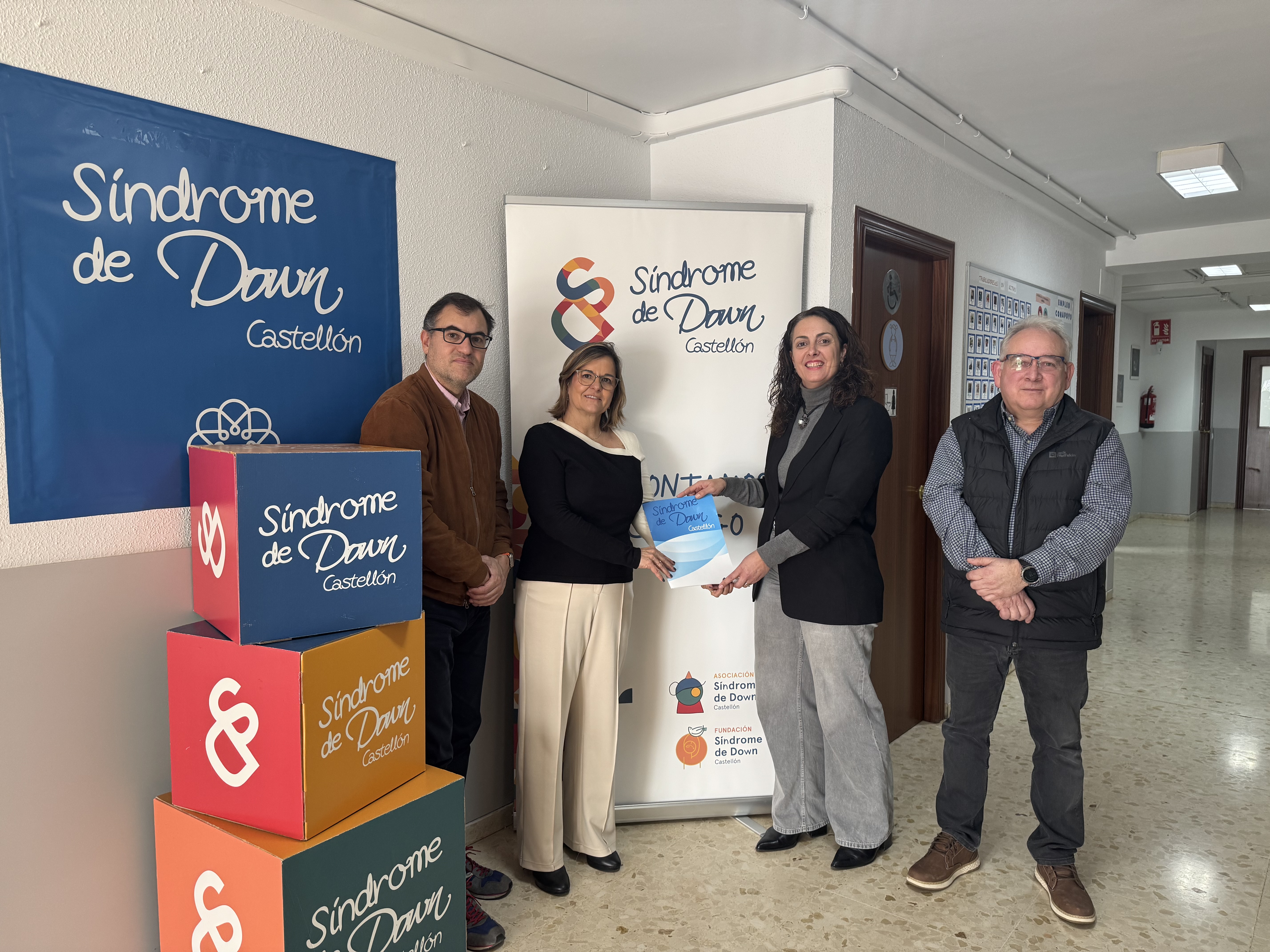 Vithas Castellón y la Fundación Síndrome de Down Castellón renuevan su convenio para impulsar la inclusión y la sensibilización social