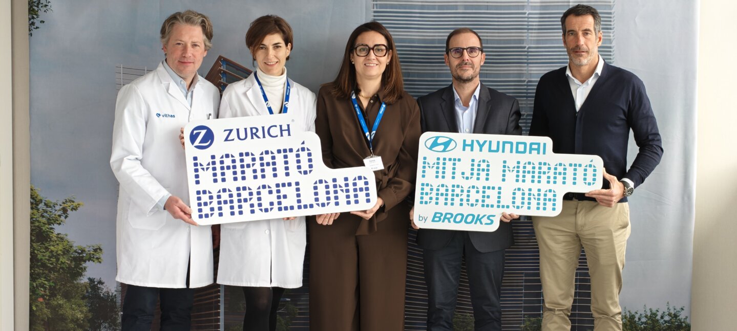 El Hospital Vithas Barcelona, nuevo patrocinador de la Zurich Marató de Barcelona y la Hyundai Mitja Marató de Barcelona by Brooks