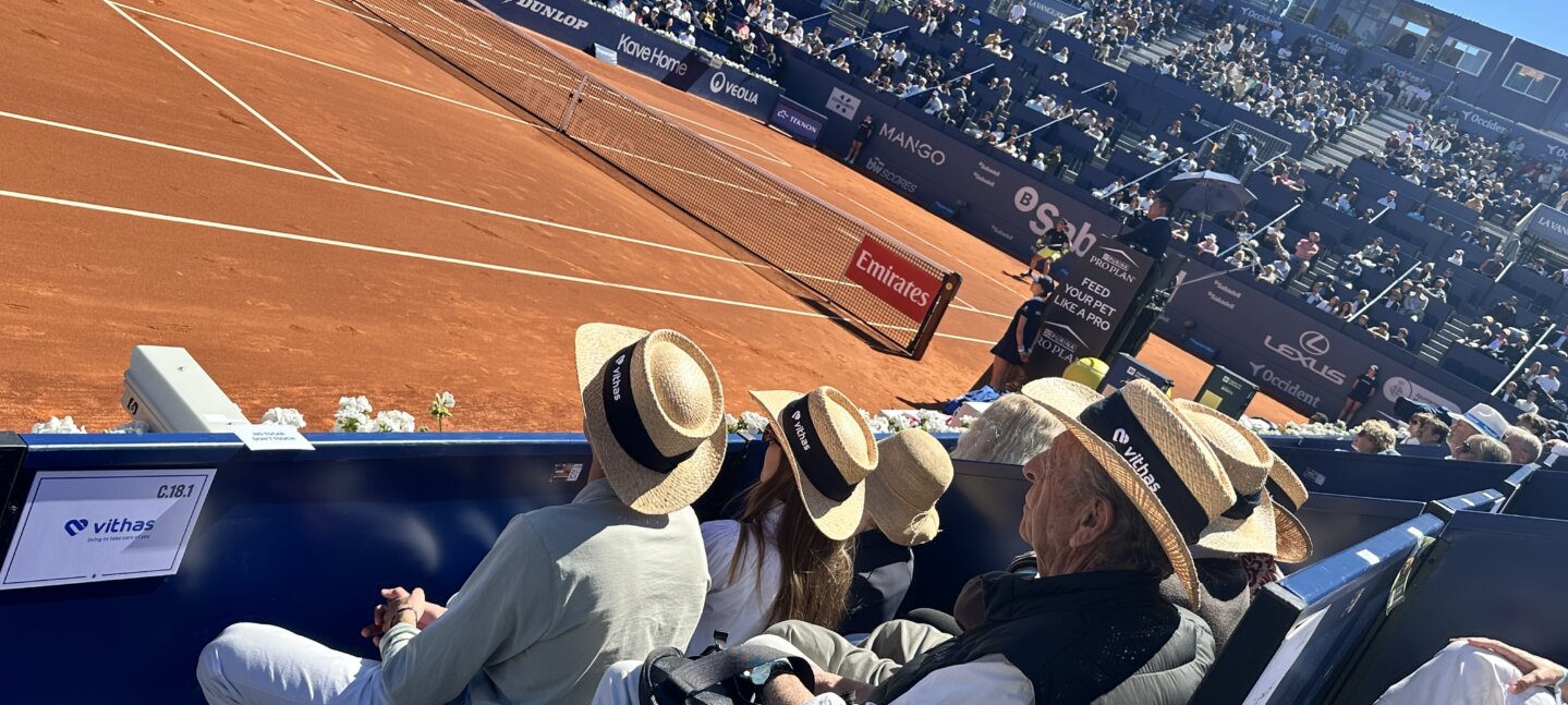 Vithas repetirá su presencia como patrocinador del Barcelona Open Banc Sabadell-Trofeo Conde de Godó por tercer año consecutivo Vithas repetirá su presencia como patrocinador del Barcelona Open Banc Sabadell-Trofeo Conde de Godó por tercer año consecutivo