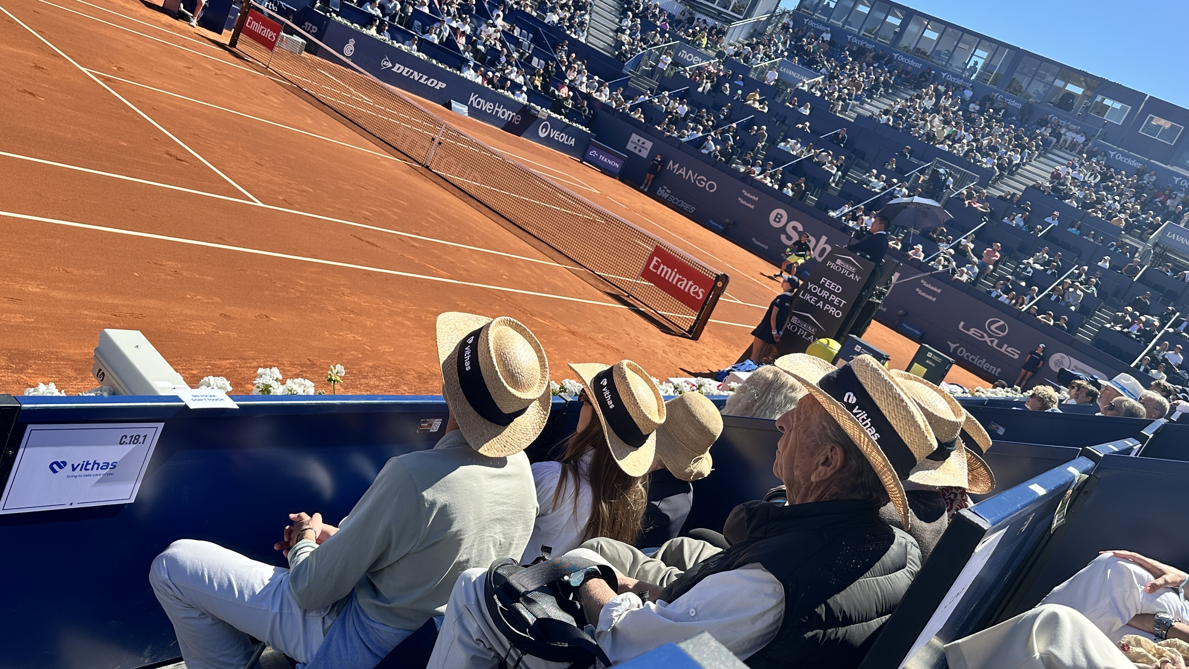 Vithas repetirá su presencia como patrocinador del Barcelona Open Banc Sabadell-Trofeo Conde de Godó por tercer año consecutivo