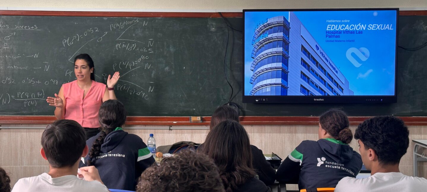 Vithas Las Palmas forma a casi 100 adolescentes en salud sexual