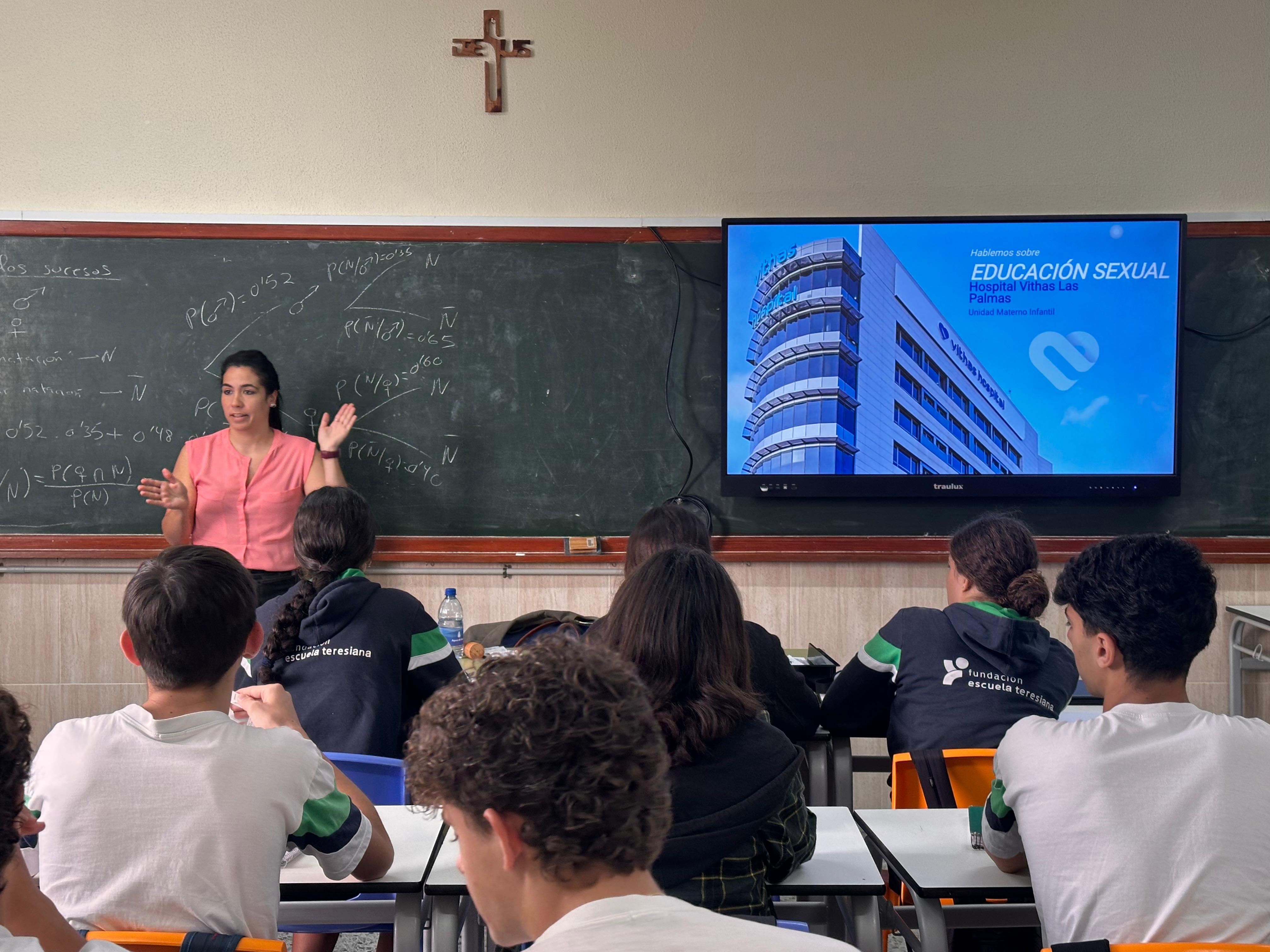 Vithas Las Palmas forma a casi 100 adolescentes en salud sexual