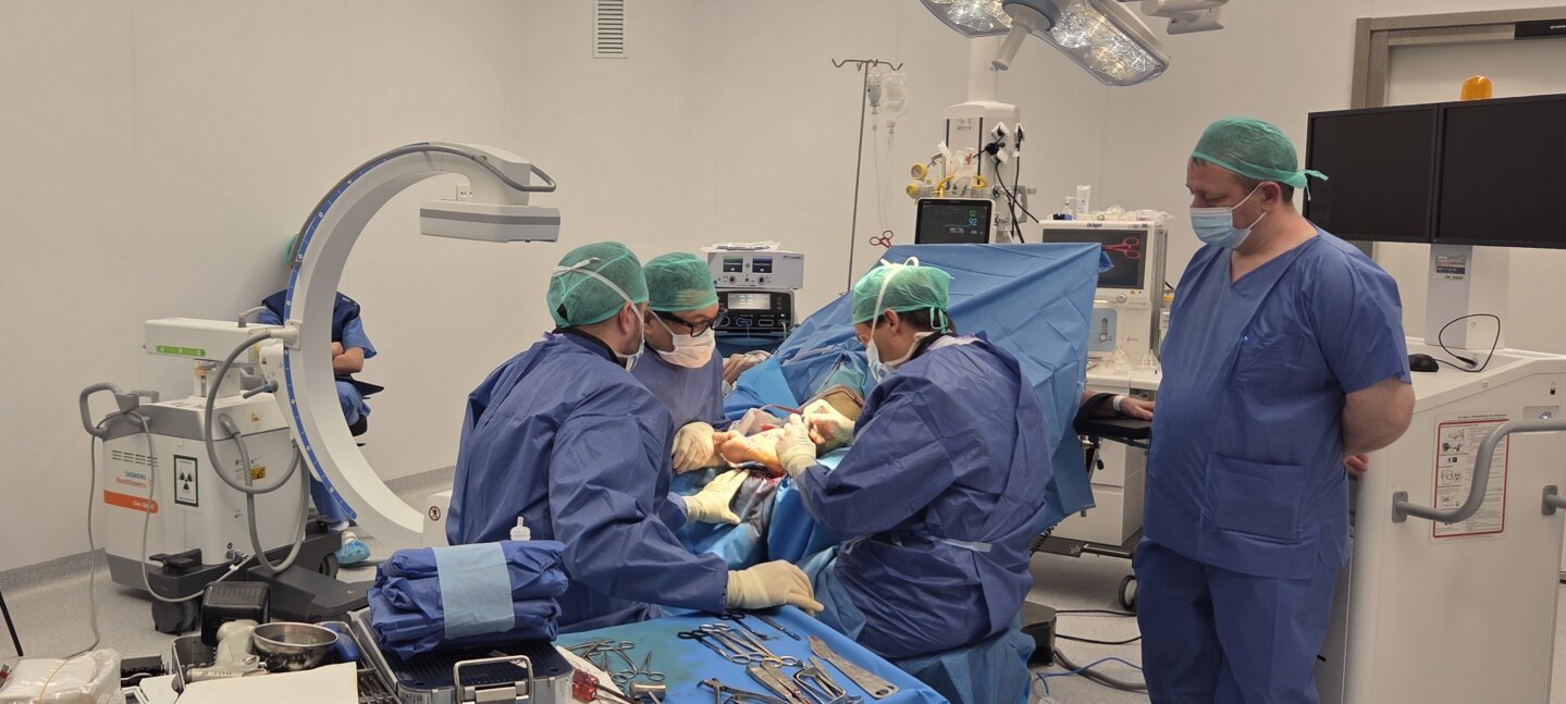 Cirujanos ortopédicos rusos se forman en Vithas Valencia Turia junto al doctor Rodrigo Díaz, referente en cirugía de pie y tobillo