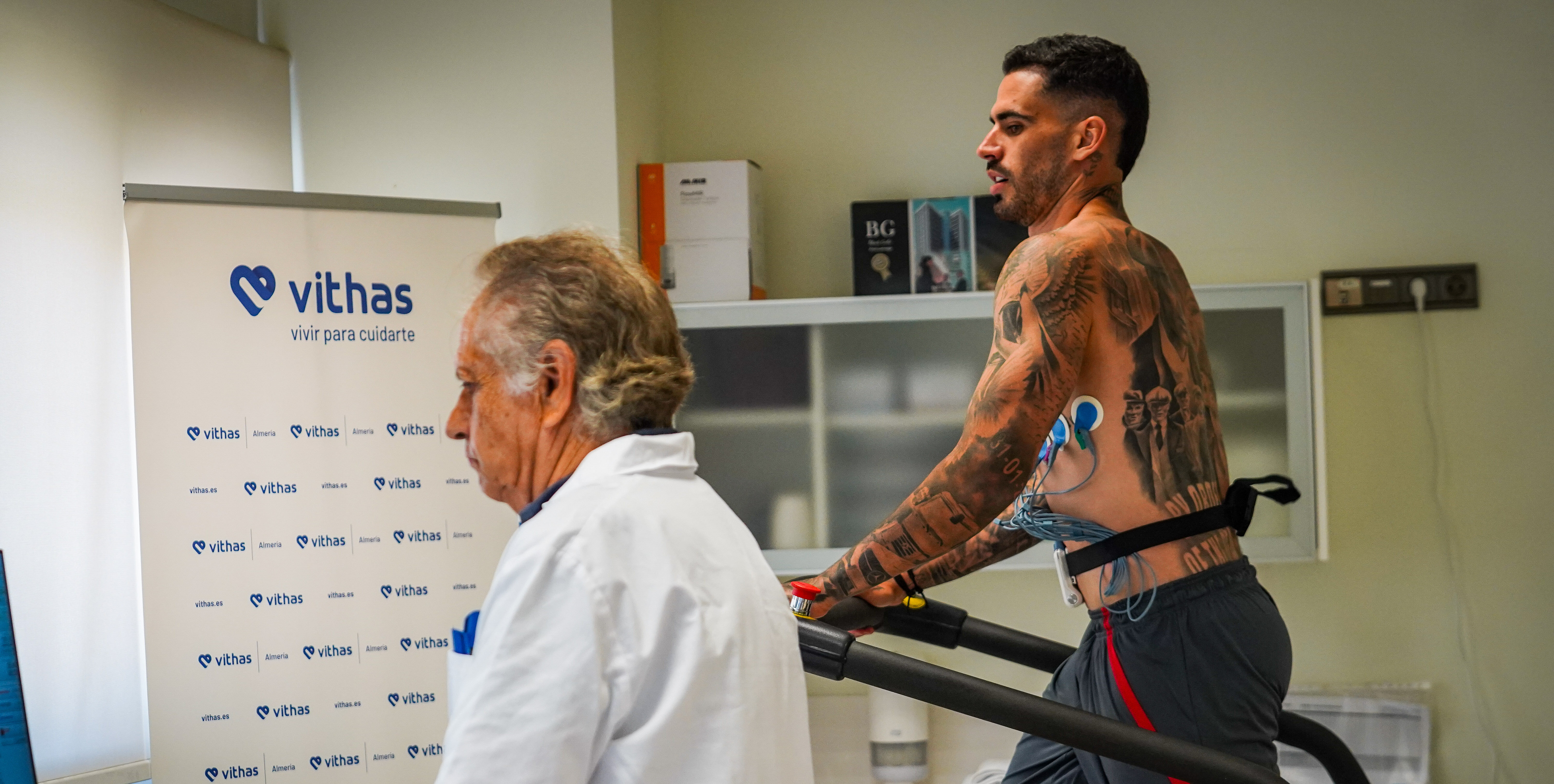 Todo listo para el nuevo curso: la UD Almería inicia la pretemporada con sus reconocimientos médicos en Vithas Almería