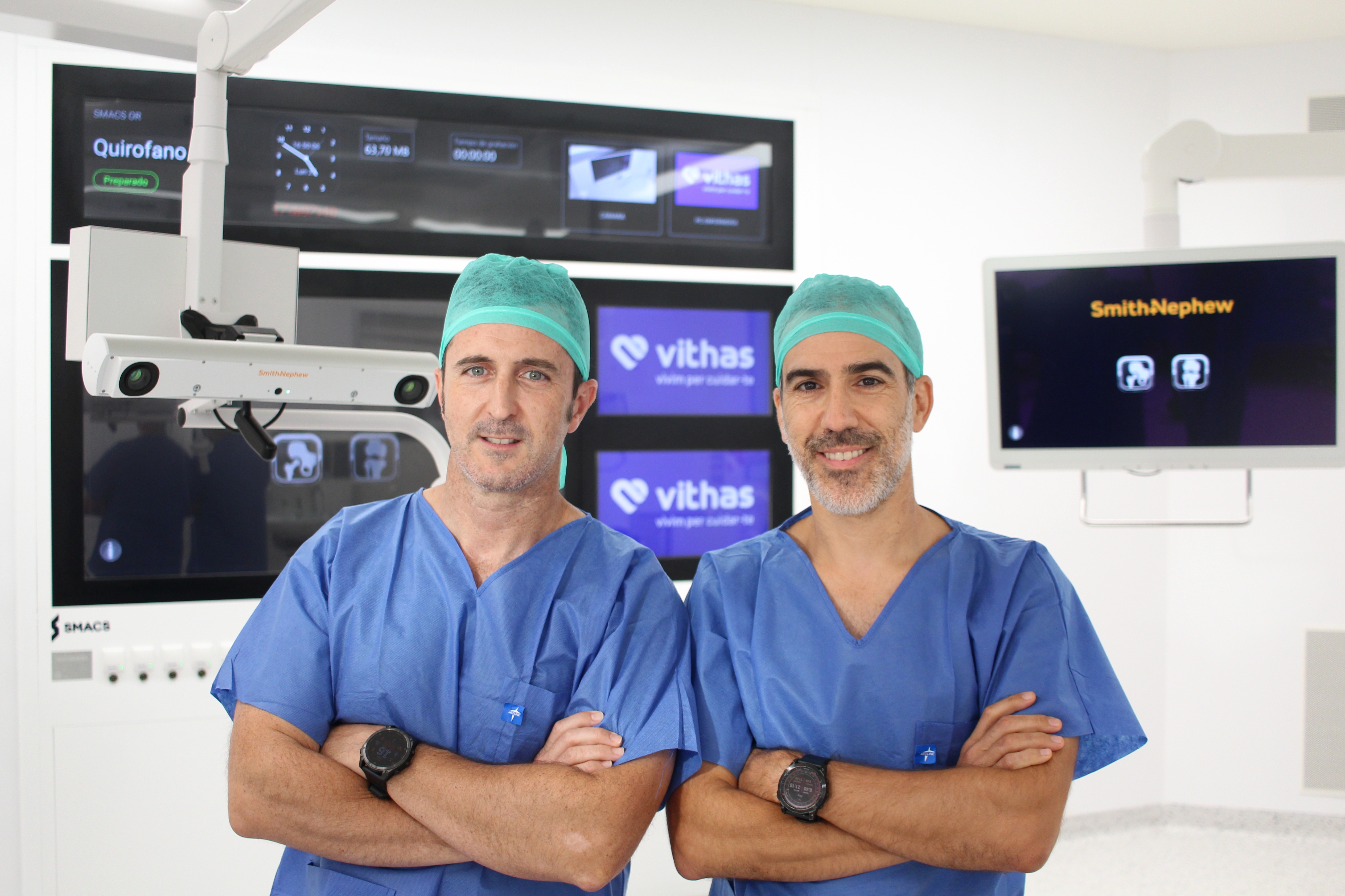El Hospital Vithas Barcelona incorpora el primer robot CORI de España totalmente integrado para implantar prótesis de rodilla y cadera