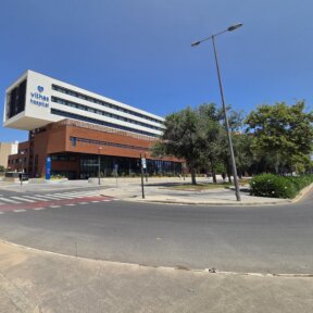 fachada_hospital vithas valencia turia Fachada del Hospital Vithas Valencia Turia, referencia asistencial en el Arco Mediterráneo
