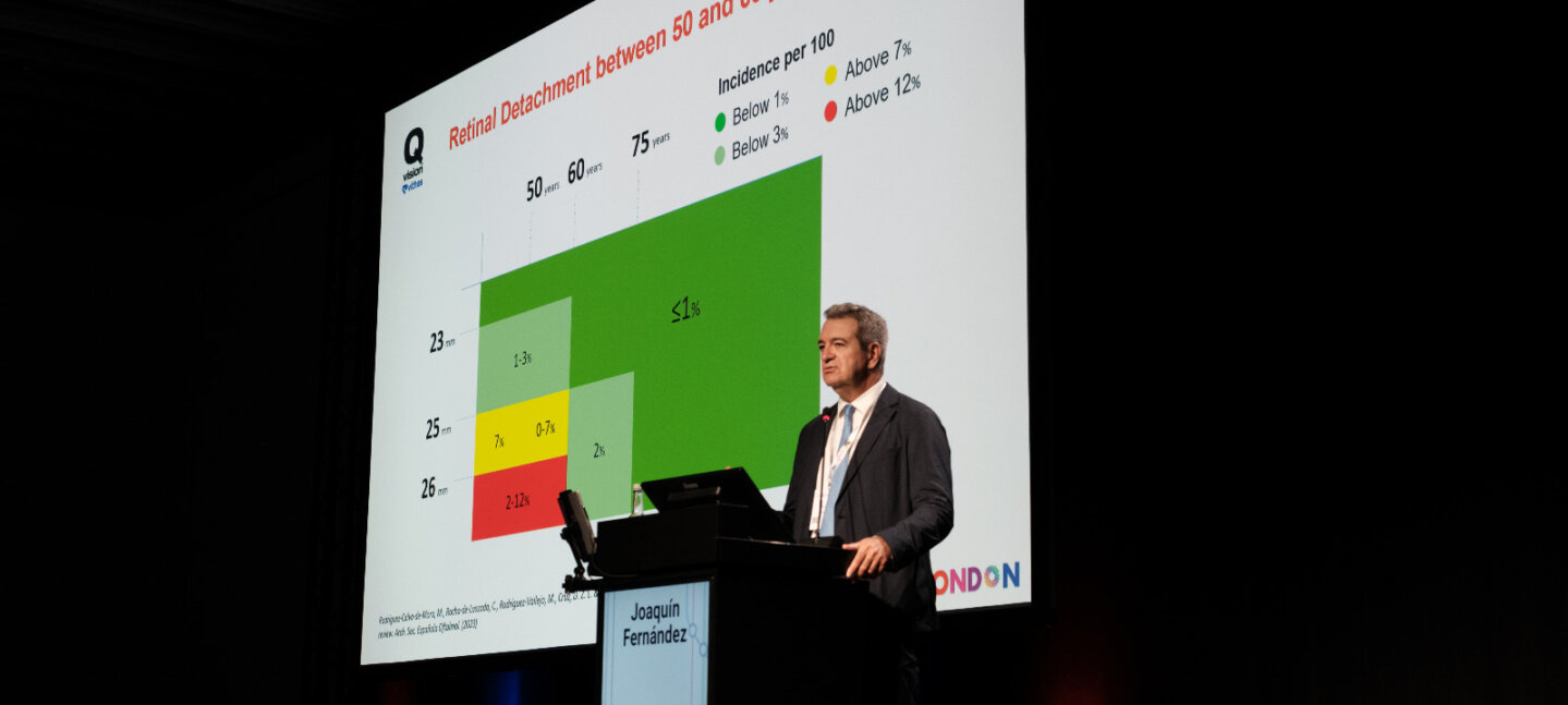 El Dr. Joaquín Fernández, Director Médico de Qvision, elegido President Elected de la Sociedad Europea de Cirujanos de Catarata, Presbicia y Refractiva (ESCRS)