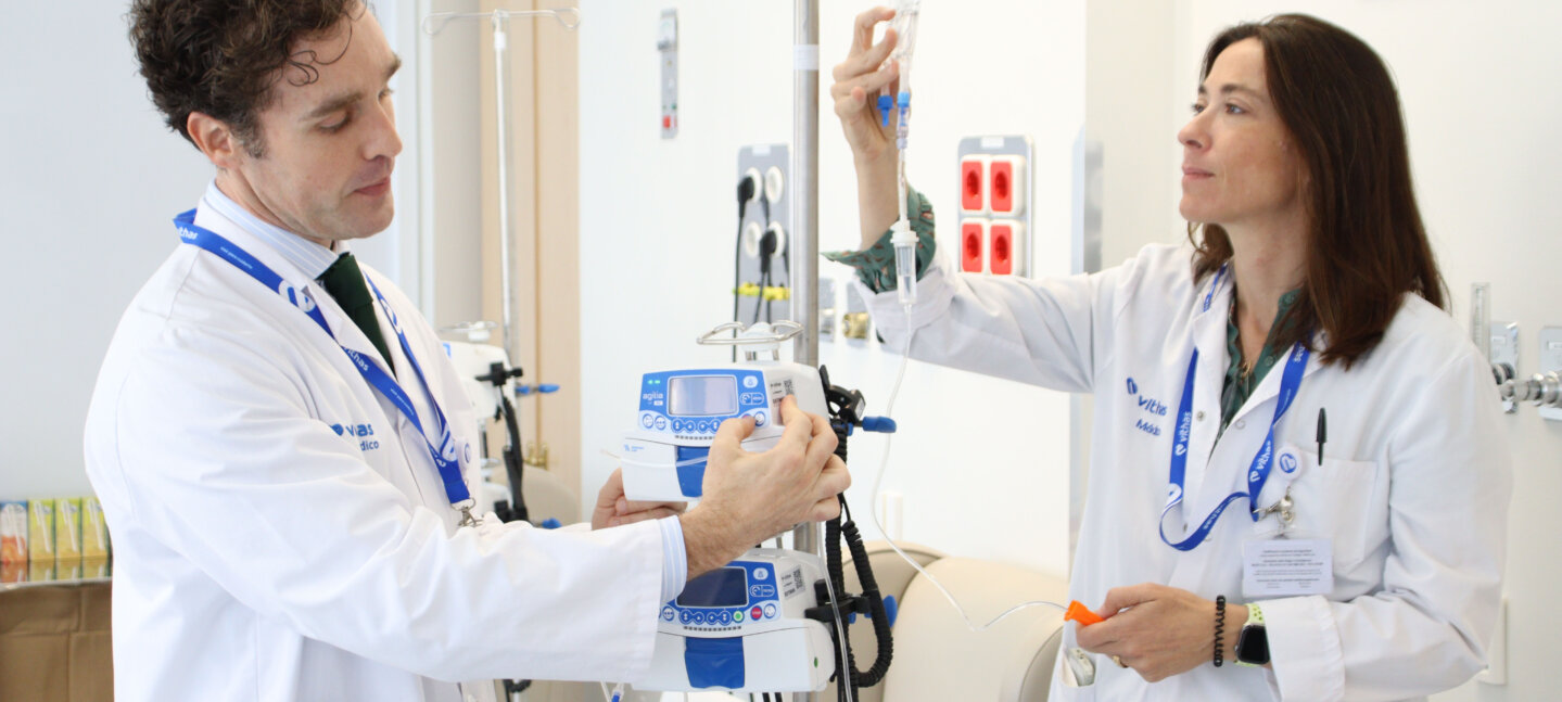 Vithas Madrid La Milagrosa administra por primera vez una terapia innovadora para tratar un linfoma difuso de células B grandes Vithas Madrid La Milagrosa administra por primera vez una terapia innovadora para tratar un linfoma difuso de células B grandes