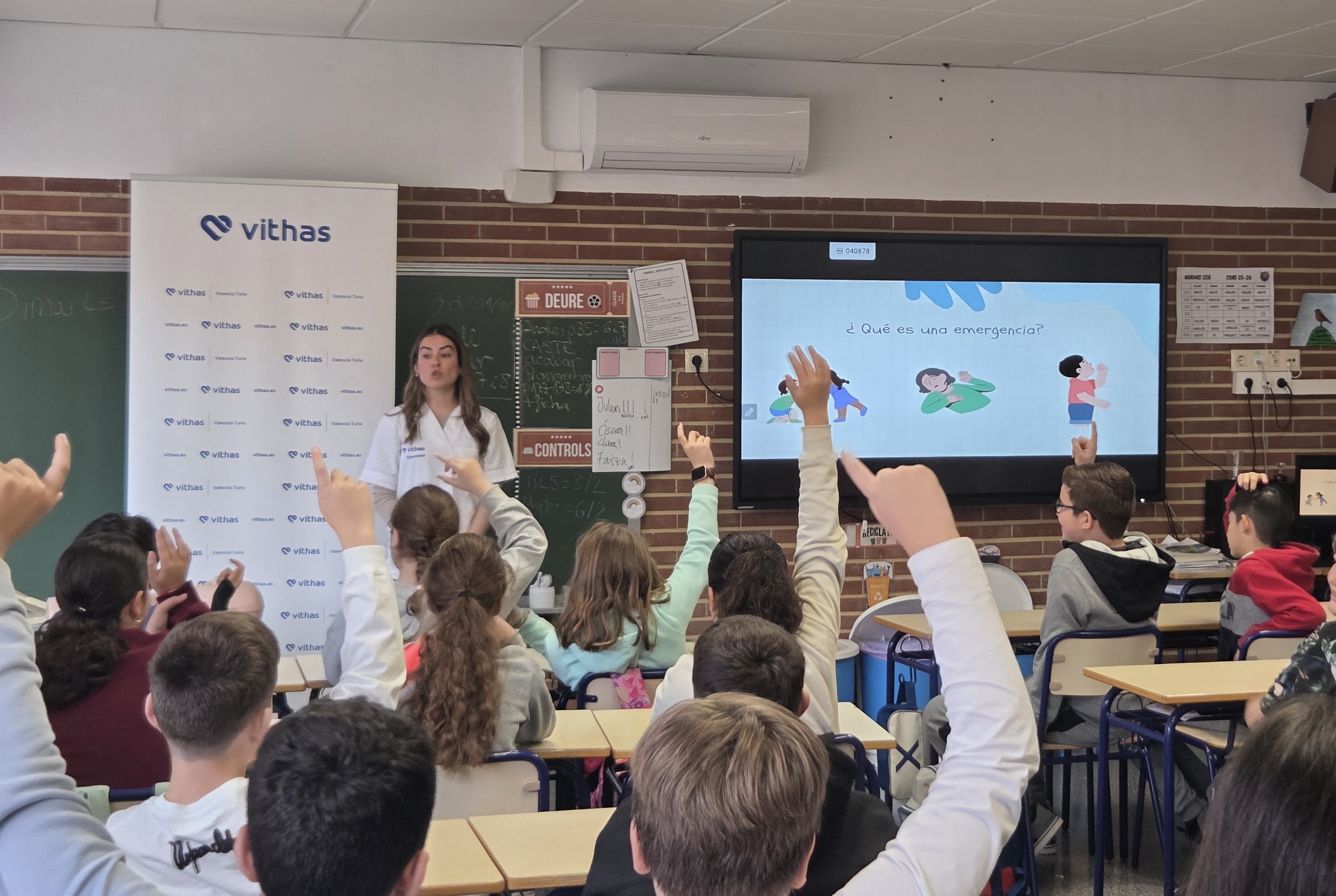 Vithas Aula Salud Colegios también vuelve a clase y reanuda sus talleres para formar a niños y adolescentes en hábitos saludables