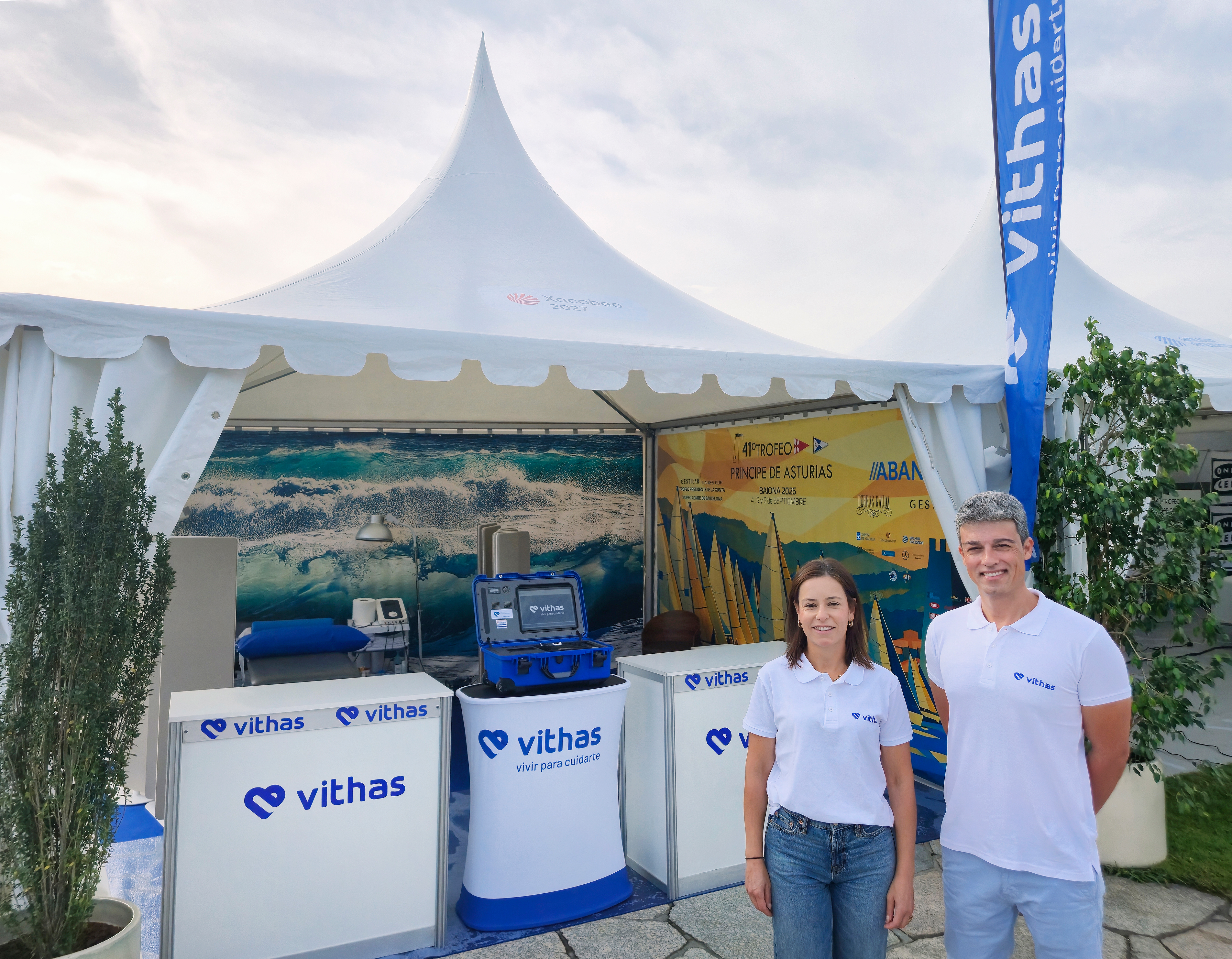 Vithas Vigo prestará servicios de fisioterapia a regatistas del 41º Trofeo Príncipe de Asturias, que organizan MRCYB y la Escuela Naval Militar  