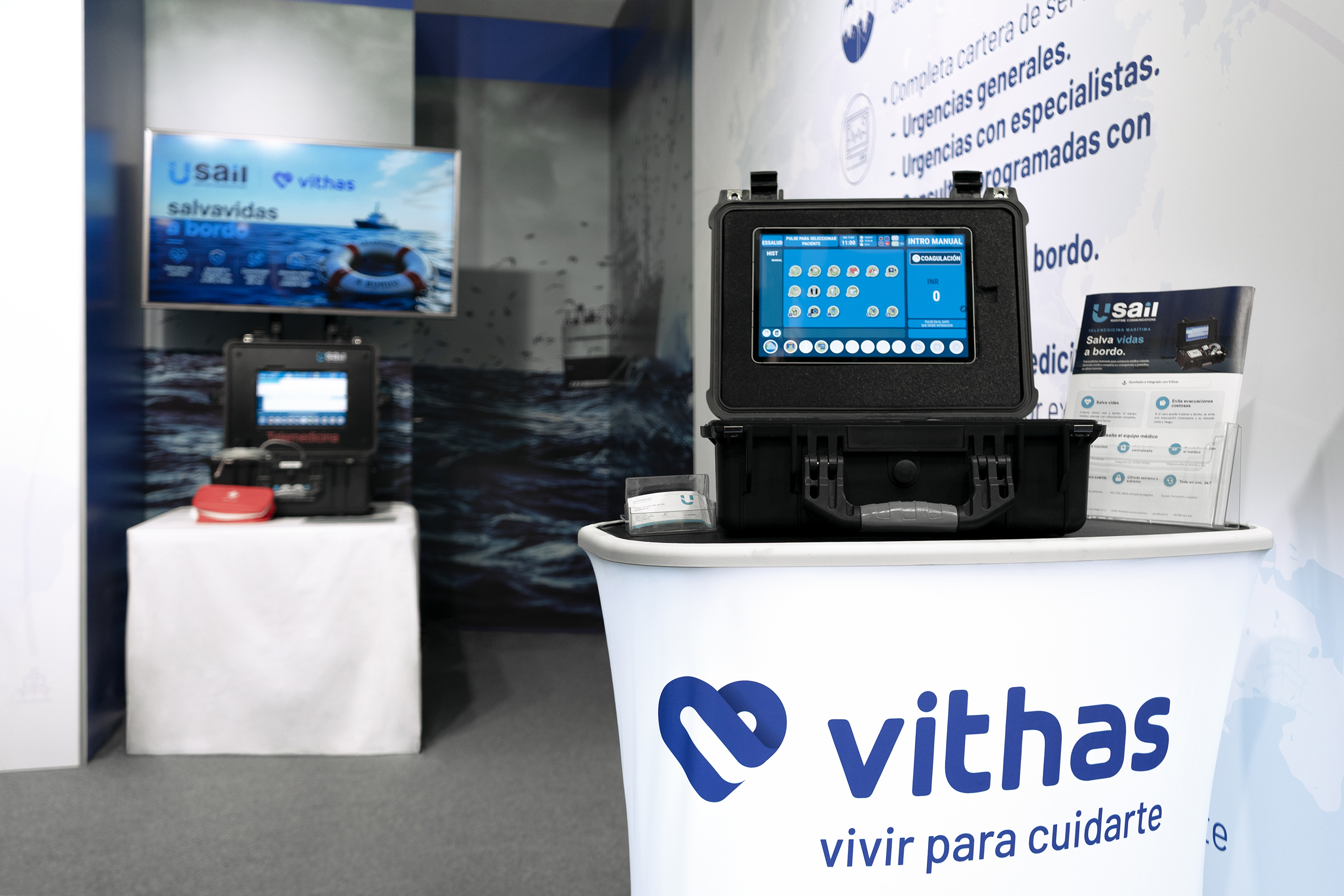 Vithas Vigo gestiona un año más el punto de atención médica de Conxemar y presenta su servicio de telemedicina integral