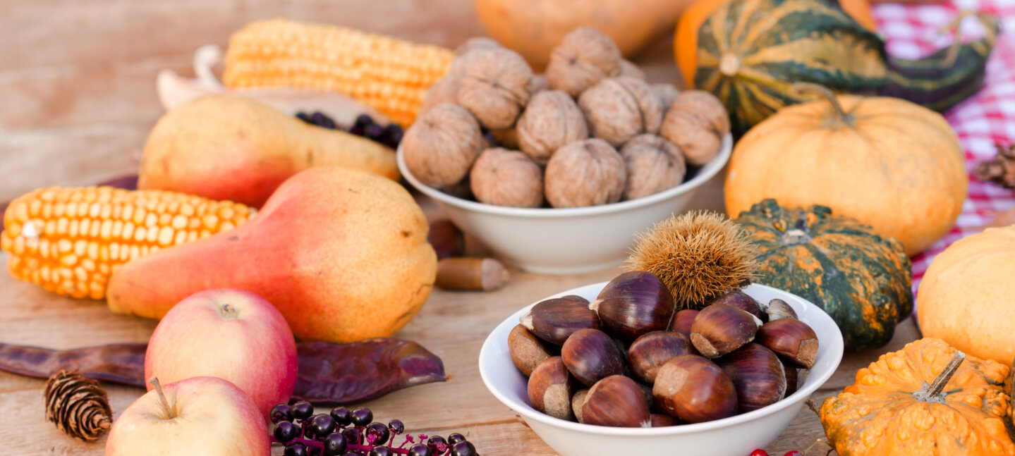 Los colores de los alimentos en otoño: qué nos dicen sobre sus nutrientes y cómo aprovecharlos en tu dieta